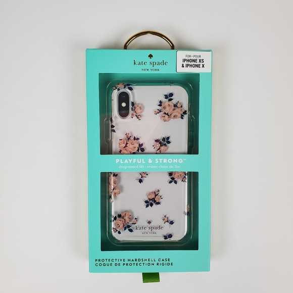 kate spade Accessories - NIB Kate Spade Hardshell iPhone XS & X Phone Case